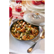 Čuguna cepeškrāsns trauks ar vāku 20cm STAUB Specialities