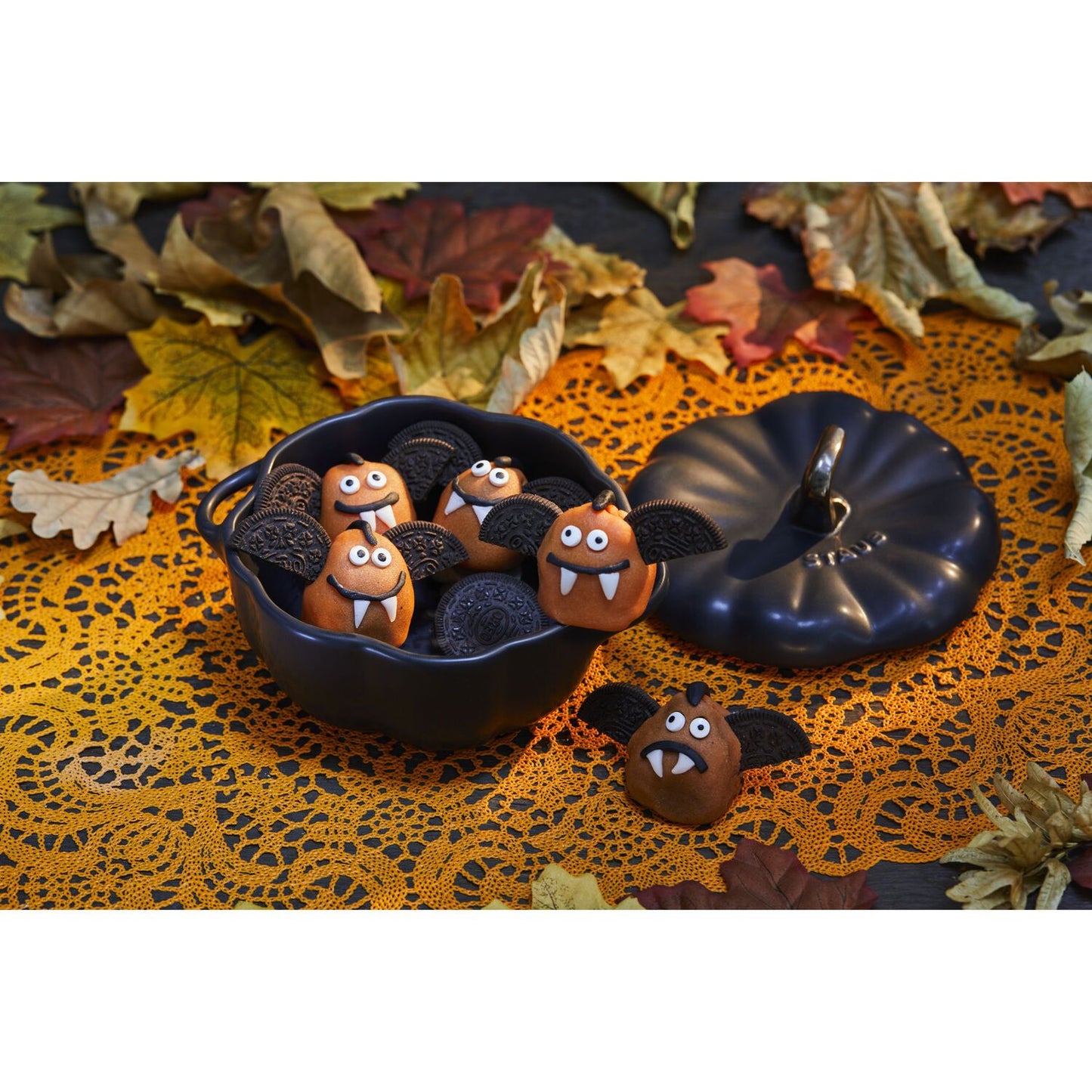Keramikas cocotte STAUB Ceramique Ķirbis 500 ml, 12cm Keramikas cocotte STAUB Ceramique Ķirbis 500 ml, 12cm