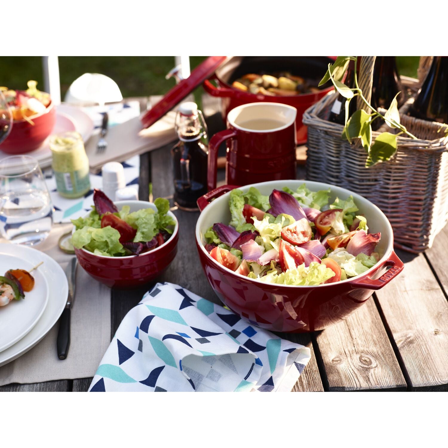 Emaljēta keramikas bļoda 3,2L STAUB Ceramique 25cm