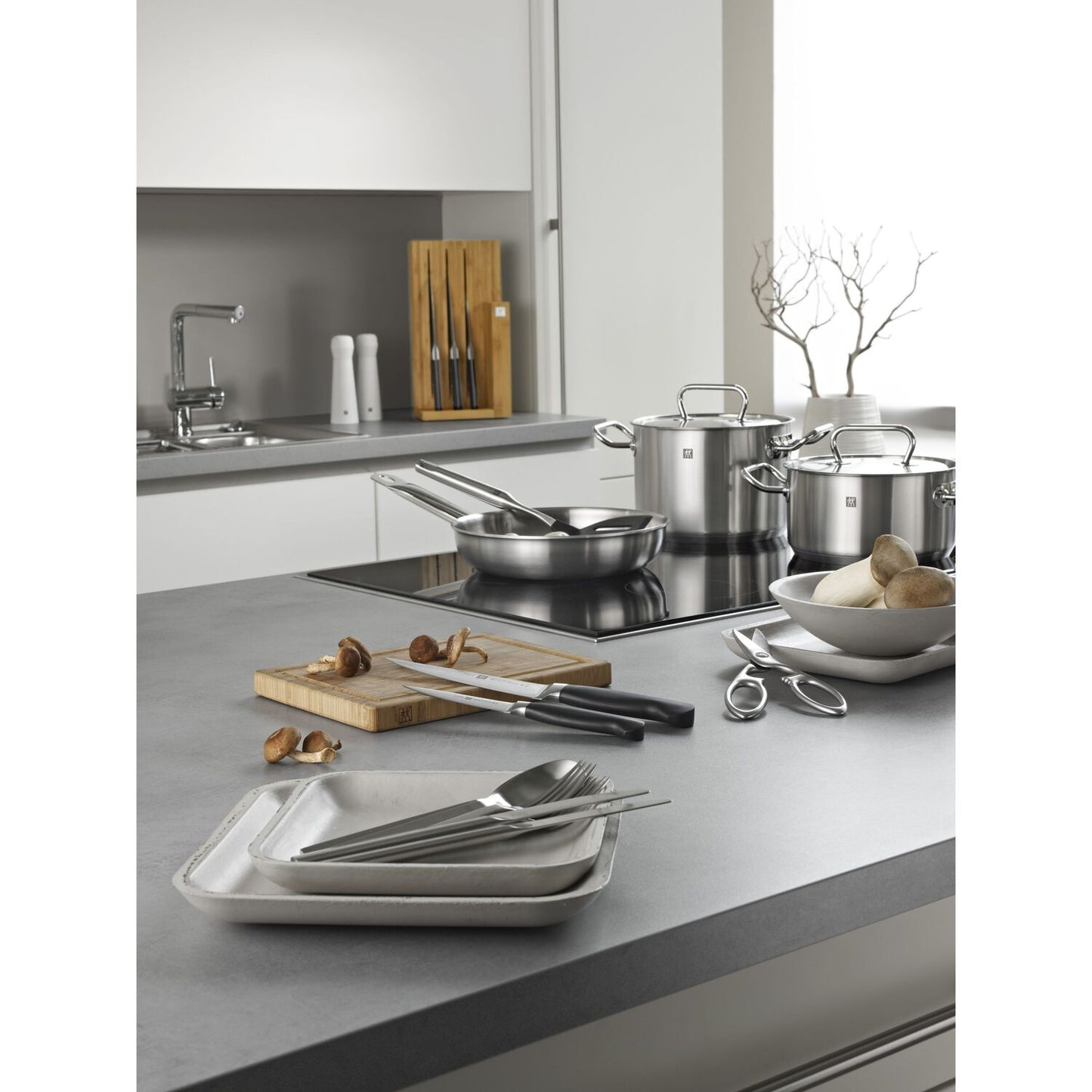 Nerūsējošā tērauda katls 6.0L ZWILLING TWIN CLASSIC 24cm ar vāku Nerūsējošā tērauda katls 6.0L ZWILLING TWIN CLASSIC 24cm ar vāku