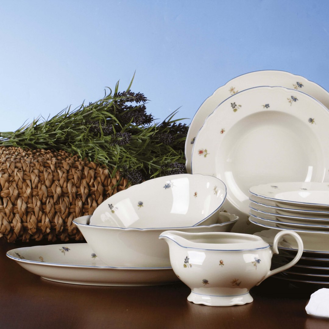 Porcelāna zupas šķīvis 23cm Seltmann Weiden Marie-Luise Streublume