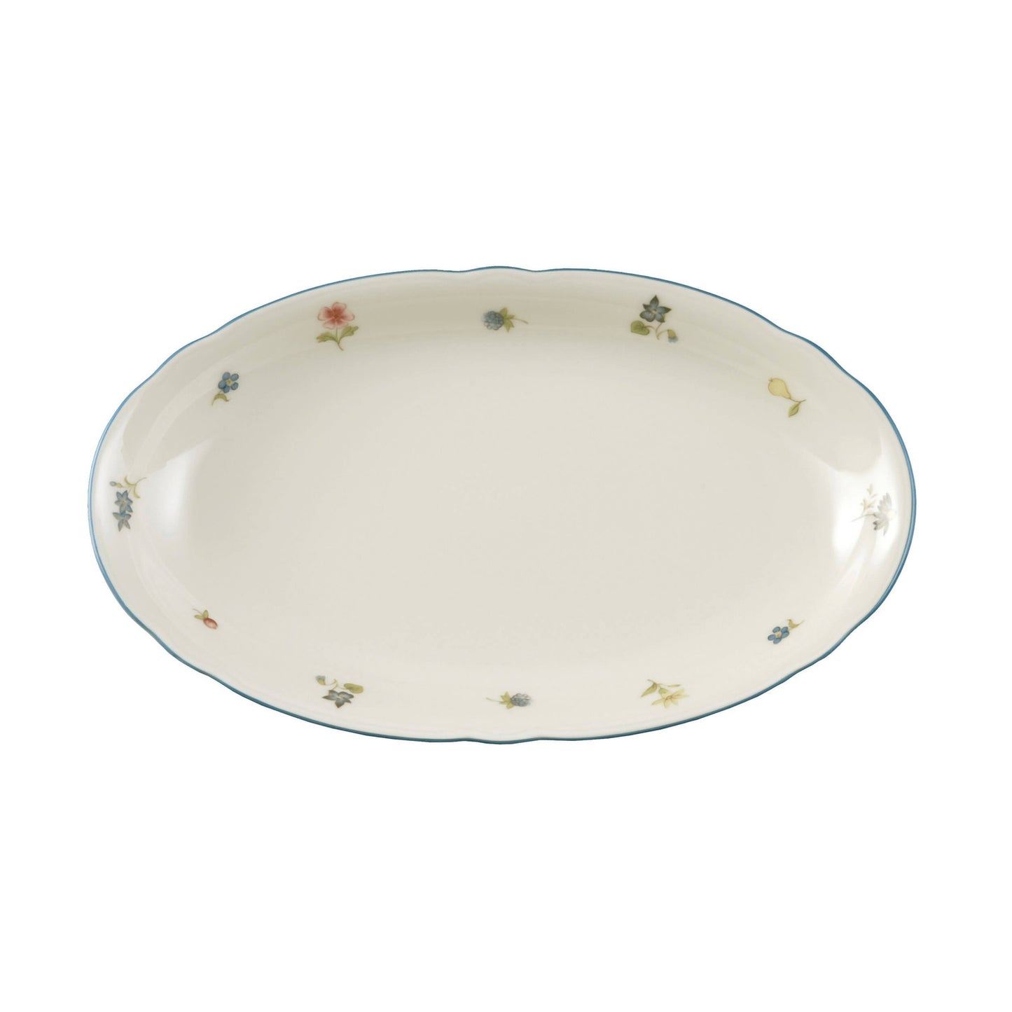 Porcelāna šķīvis ovāls 23.5 x 14cm Seltmann Weiden Marie-Luise Streublume Porcelāna šķīvis ovāls 23.5 x 14cm Seltmann Weiden Marie-Luise Streublume