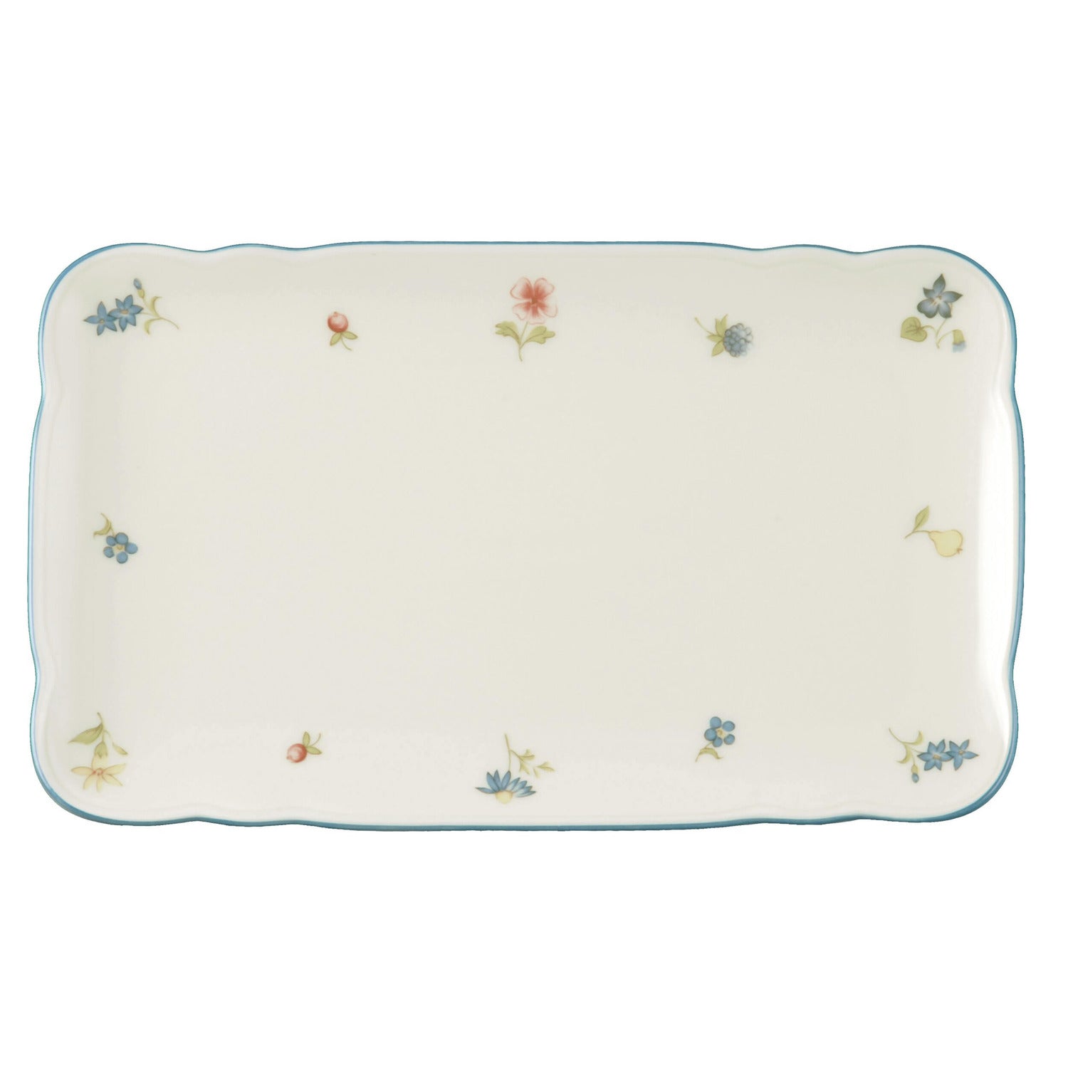 Porcelāna servējamais šķīvis 20 x 12.5cm Seltmann Weiden Marie-Luise Streublume