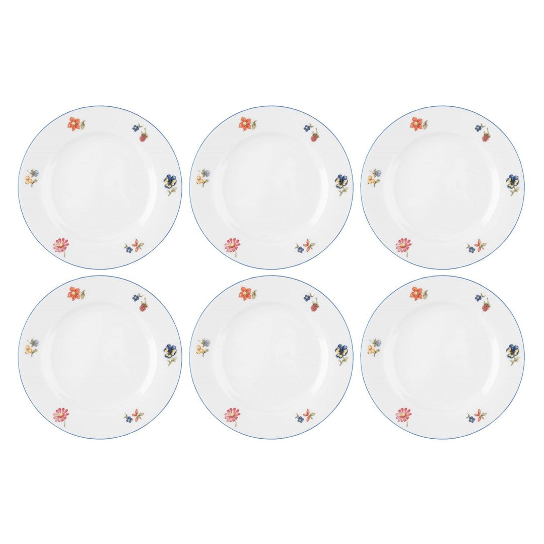 Porcelāna šķīvis Seltmann Weiden Sonate Nostalgie 17cm, 6gab.