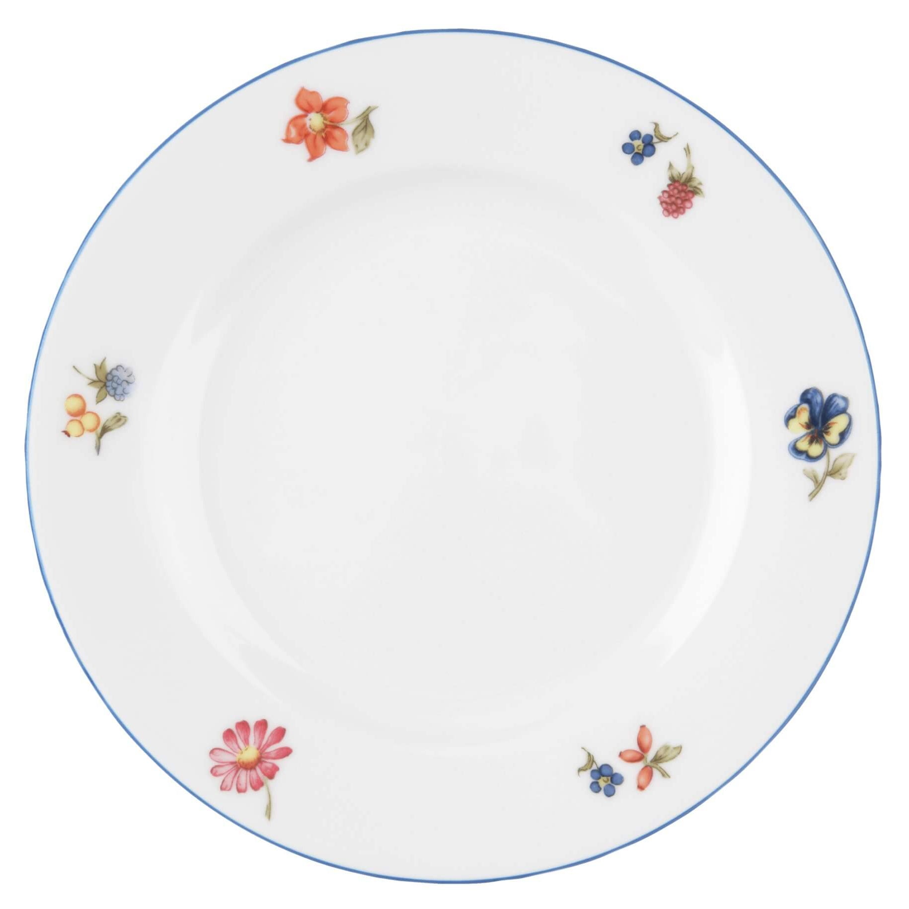 Porcelāna šķīvis Seltmann Weiden Sonate Nostalgie 17cm, 6gab.