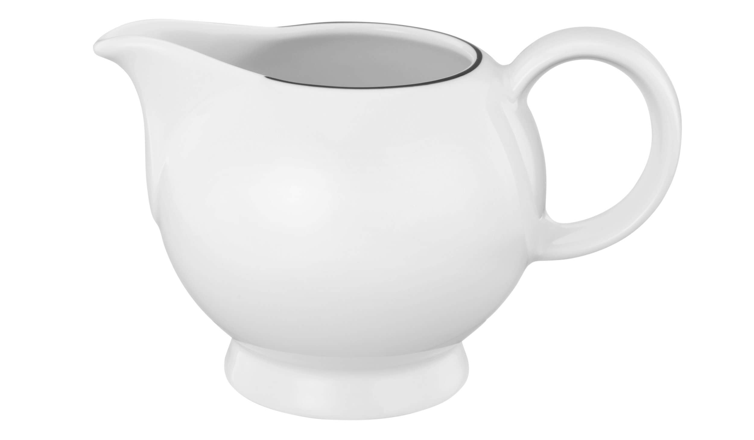 Porcelāna kanniņa pienam Lido Black Line 230ml Seltmann Weiden