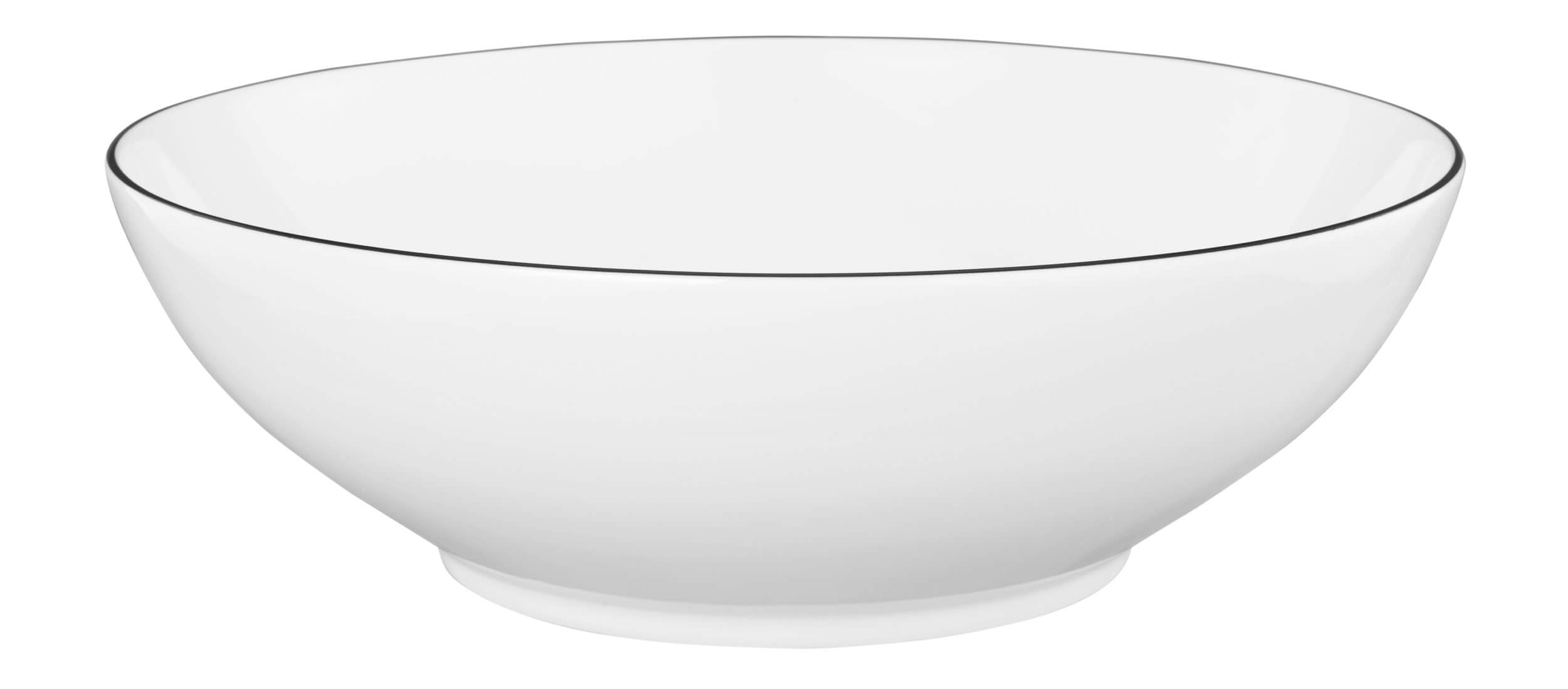 Porcelāna bļoda Black Line 20cm Seltmann Weiden