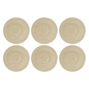 Porcelāna apakštases Seltmann Weiden Beat Color Glaze 16,5cm, 6 gab., smilškrāsas