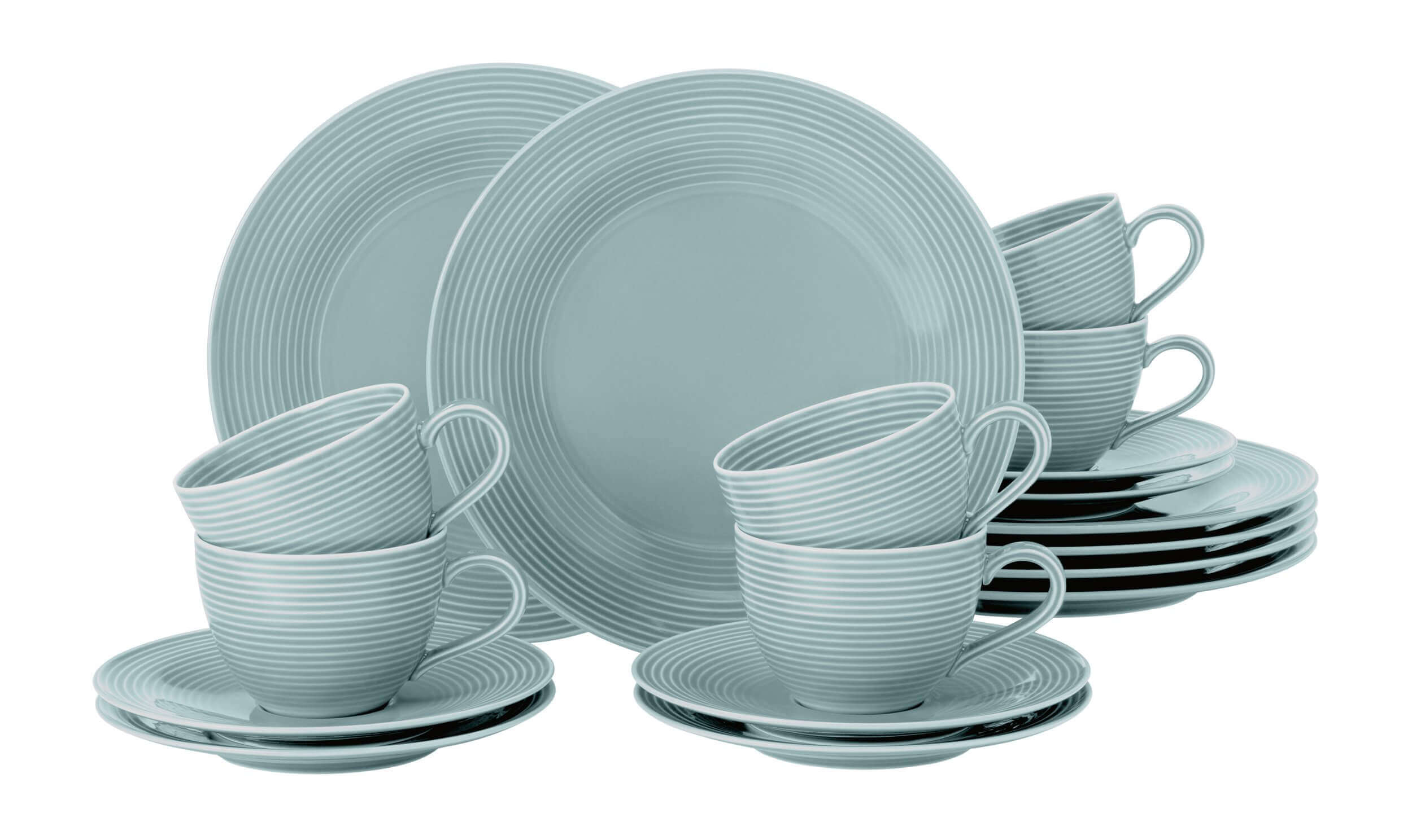 Kafijas servīze Seltmann Weiden Beat Color Glaze 6 personām, zila