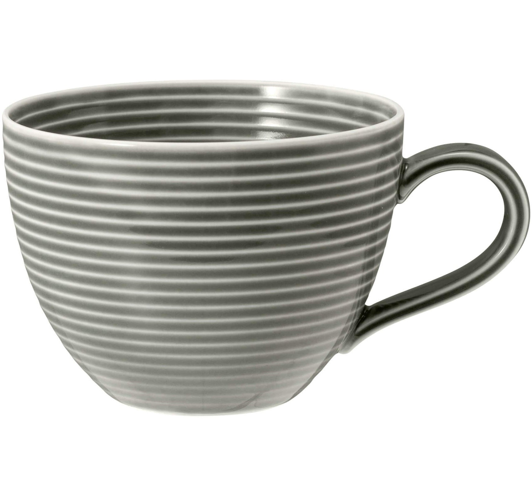 Kafijas servīze Seltmann Weiden Beat Color Glaze 6 personām, pelēka