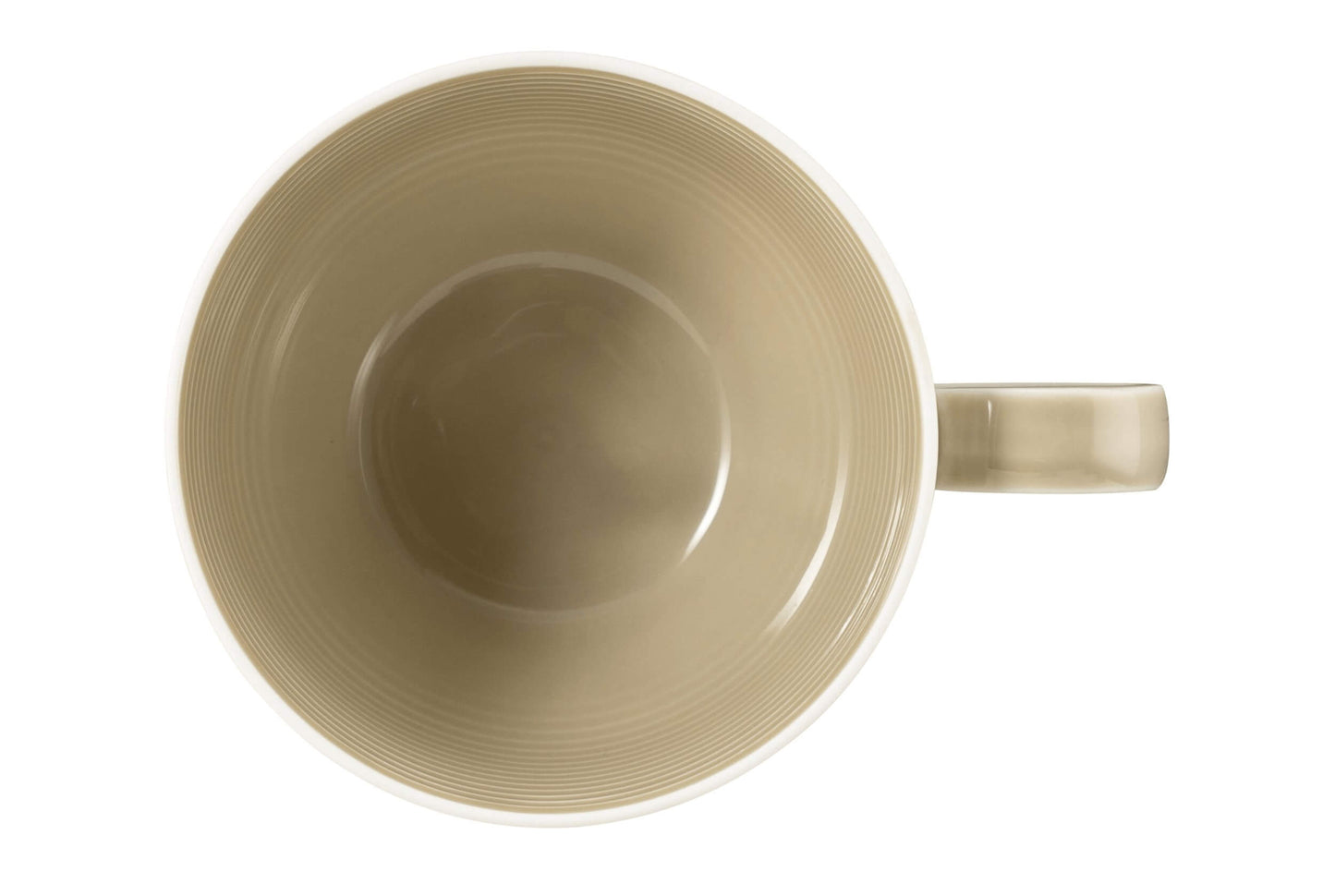 Porcelāna kafijas tases Seltmann Weiden Beat Color Glaze 0.26L, 6 gab., smilškrāsas