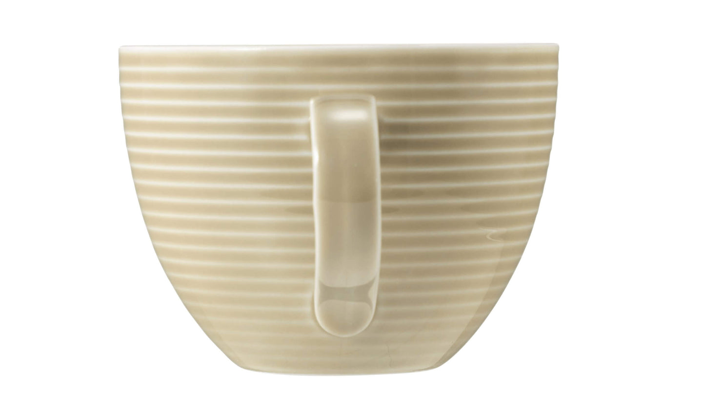 Porcelāna kafijas tases Seltmann Weiden Beat Color Glaze 0.26L, 6 gab., smilškrāsas