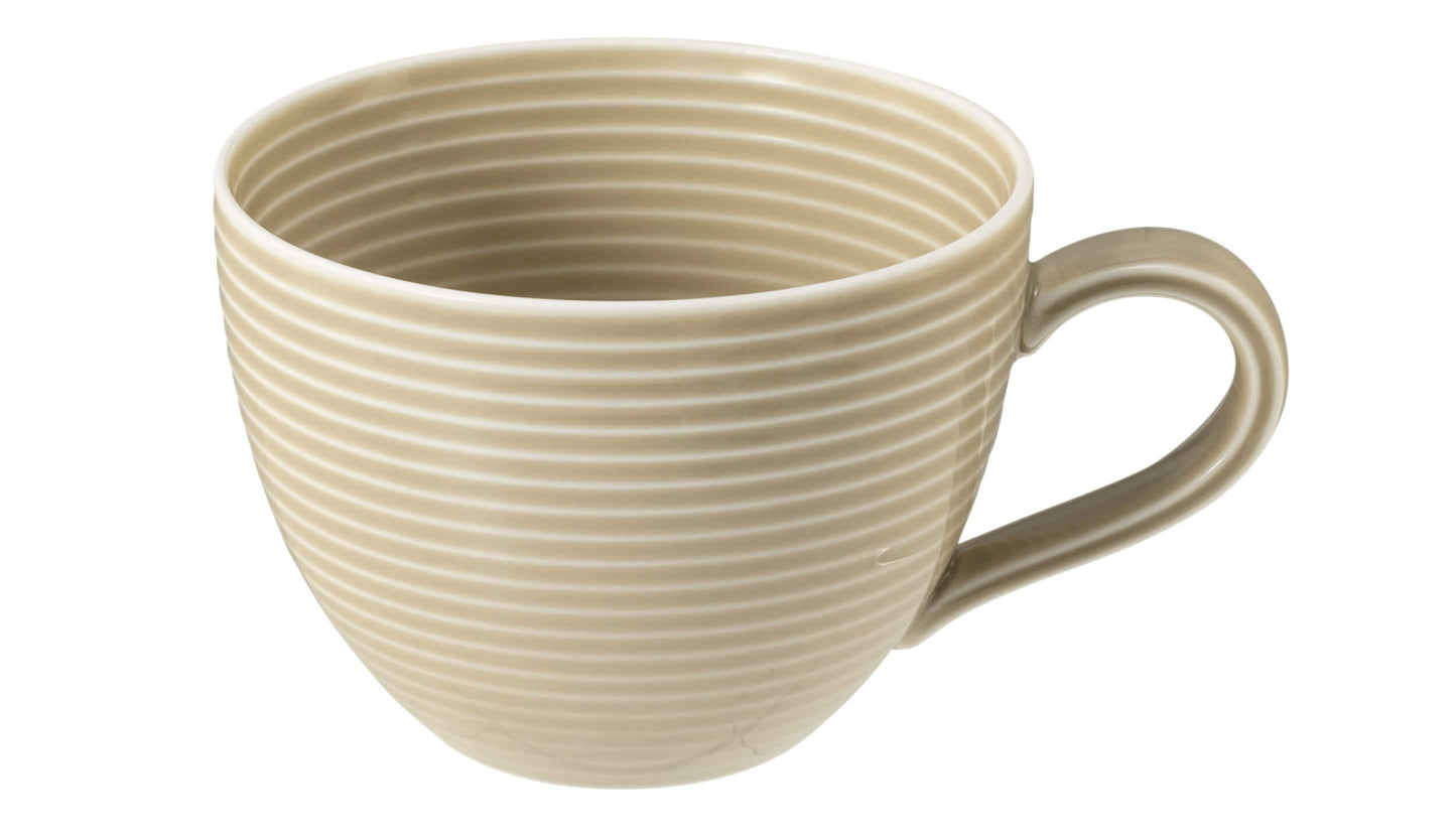 Porcelāna kafijas tases Seltmann Weiden Beat Color Glaze 0.26L, 6 gab., smilškrāsas