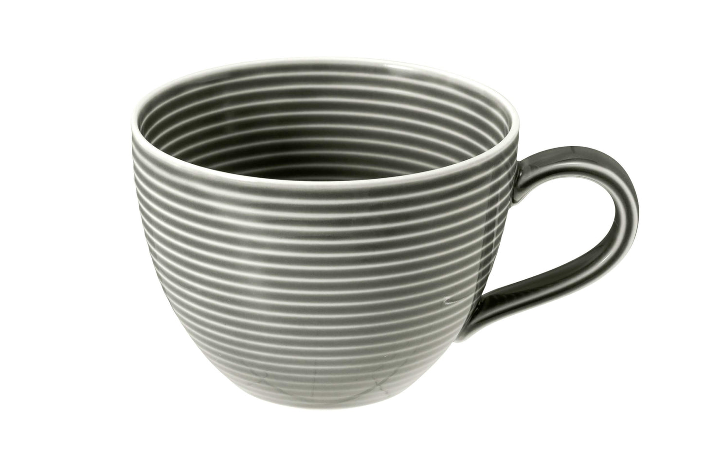 Porcelāna kafijas tases Seltmann Weiden Beat Color Glaze 0.26L, 6 gab., pērļu pelēkas