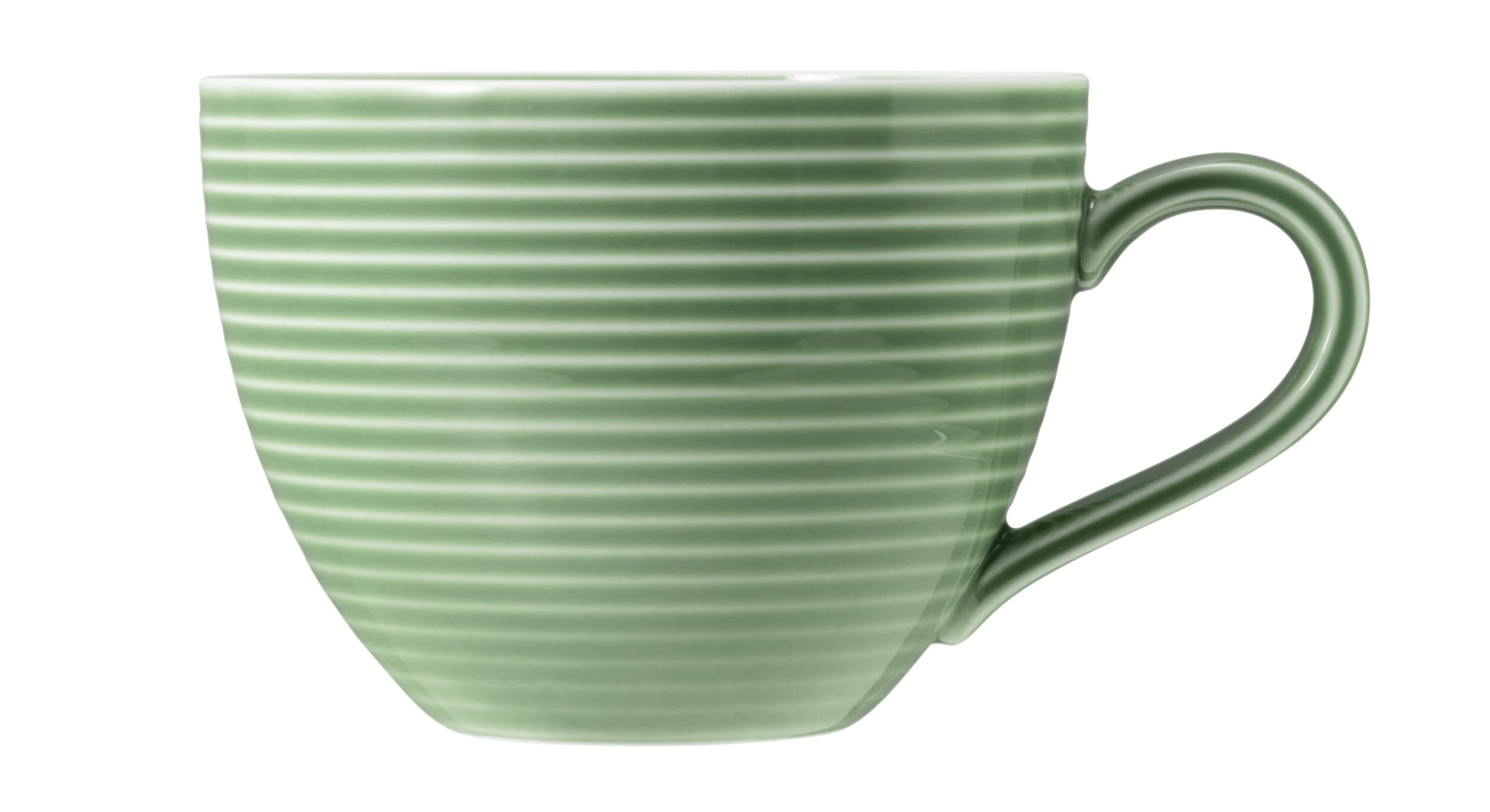 Porcelāna kafijas tases Seltmann Weiden Beat Color Glaze 0.26L, 6 gab., zaļas