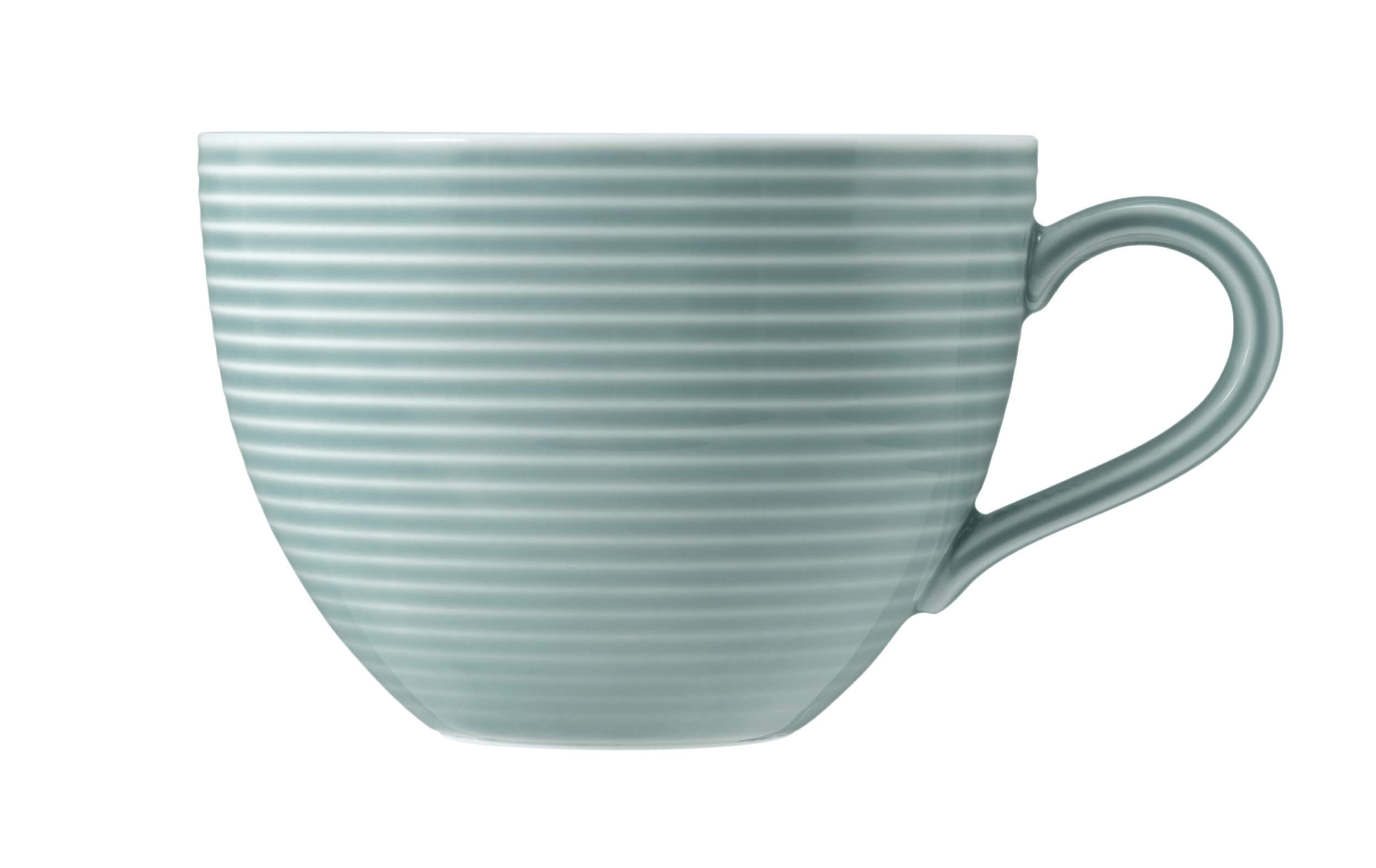 Porcelāna kafijas tases Seltmann Weiden Beat Color Glaze 350ml, 6 gab., zilas