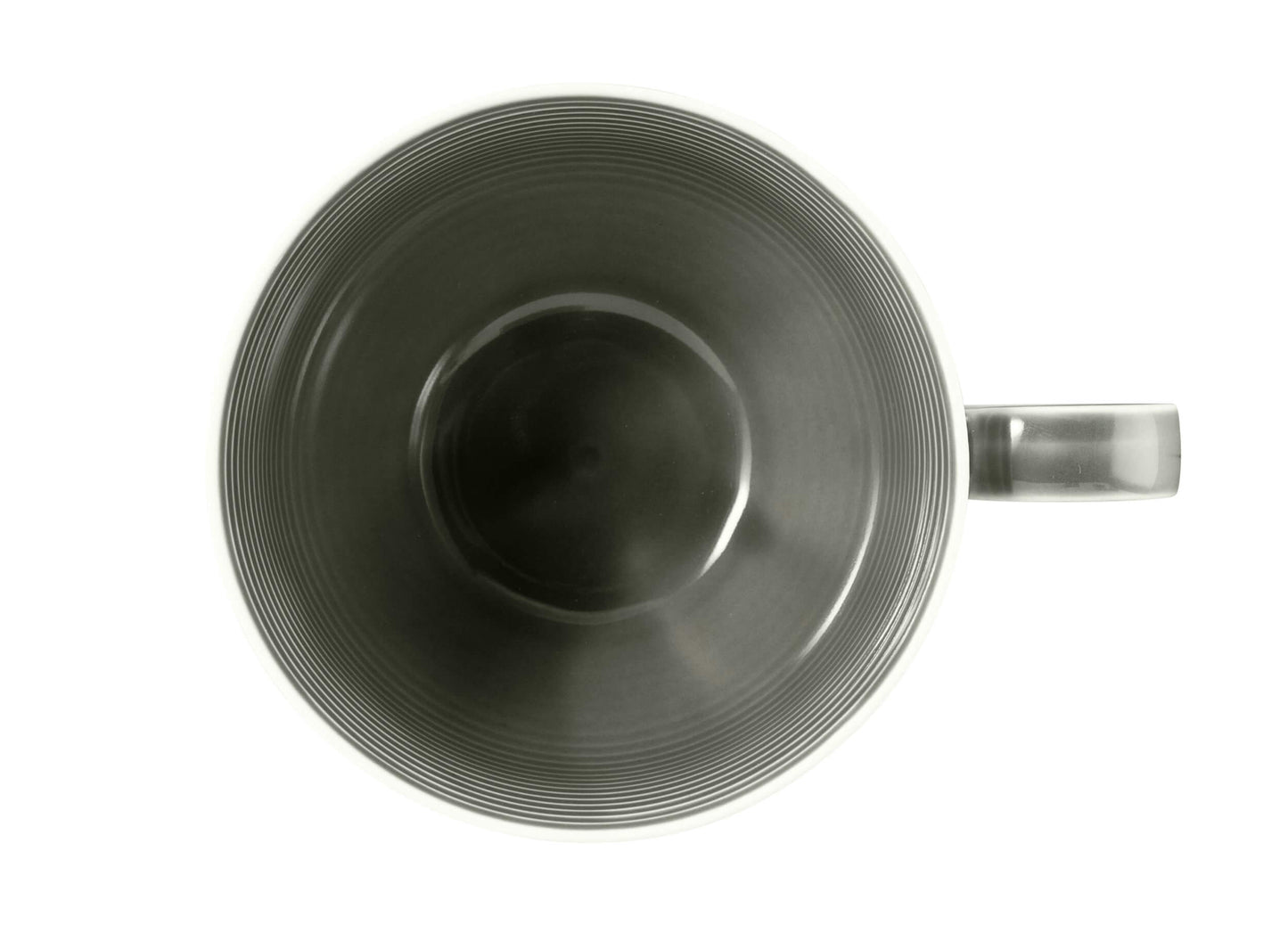 Porcelāna kafijas tases Seltmann Weiden Beat Color Glaze 350ml, 6 gab., pērļu pelēkas