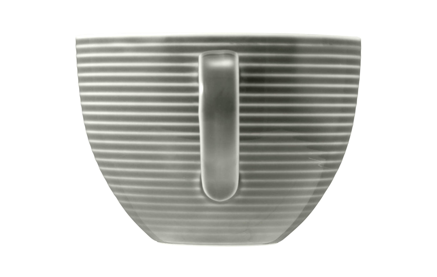 Porcelāna kafijas tases Seltmann Weiden Beat Color Glaze 350ml, 6 gab., pērļu pelēkas