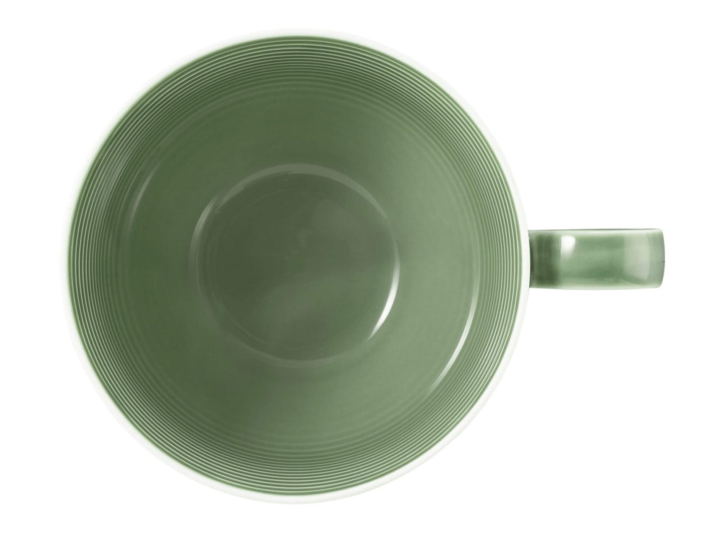 Porcelāna kafijas tases Seltmann Weiden Beat Color Glaze 350ml, 6 gab., zaļas Porcelāna kafijas tases Seltmann Weiden Beat Color Glaze 350ml, 6 gab., zaļas