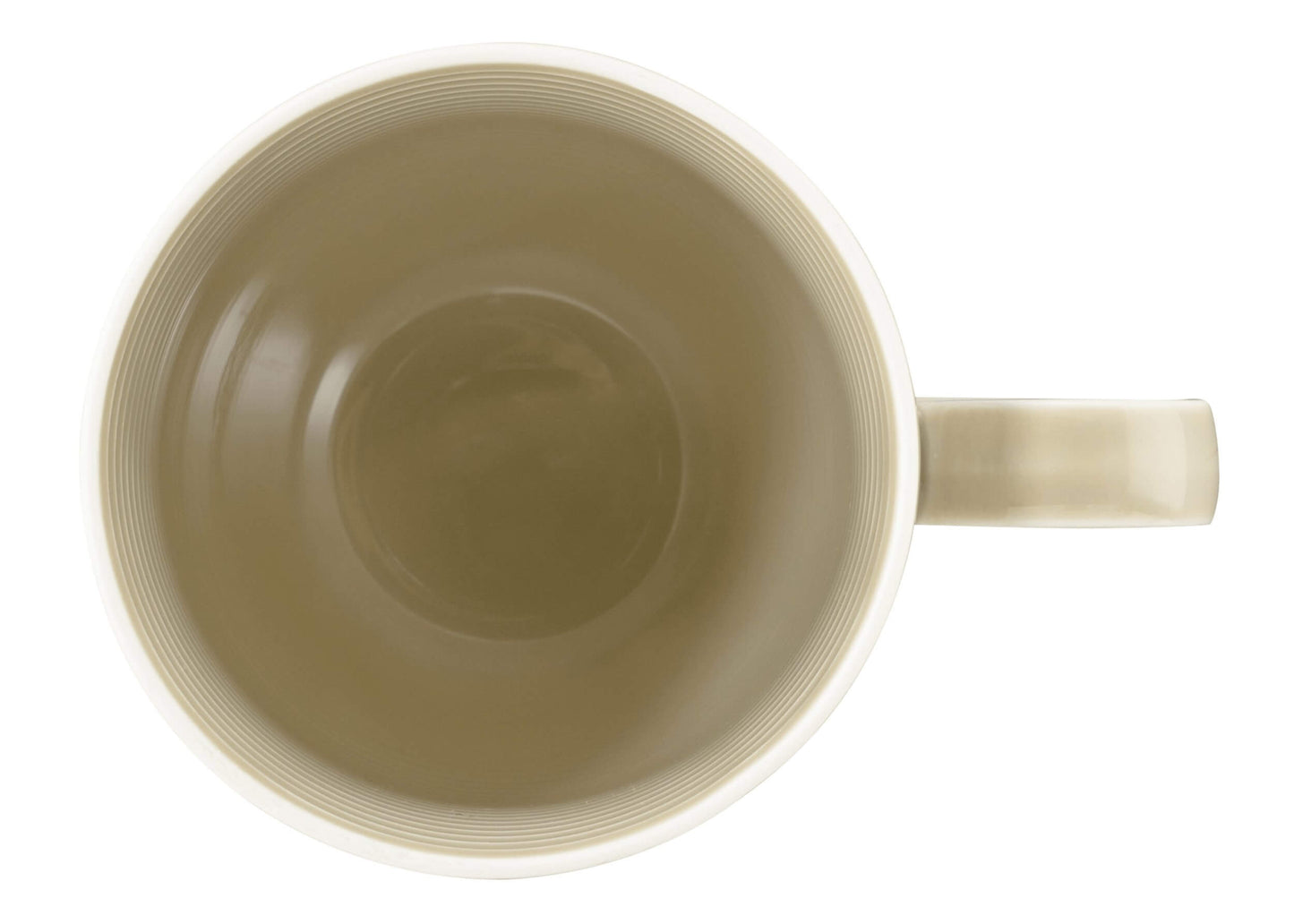 Porcelāna krūzes Seltmann Weiden Beat Color Glaze 350ml, 6 gab., smilškrāsas Porcelāna krūzes Seltmann Weiden Beat Color Glaze 350ml, 6 gab., smilškrāsas