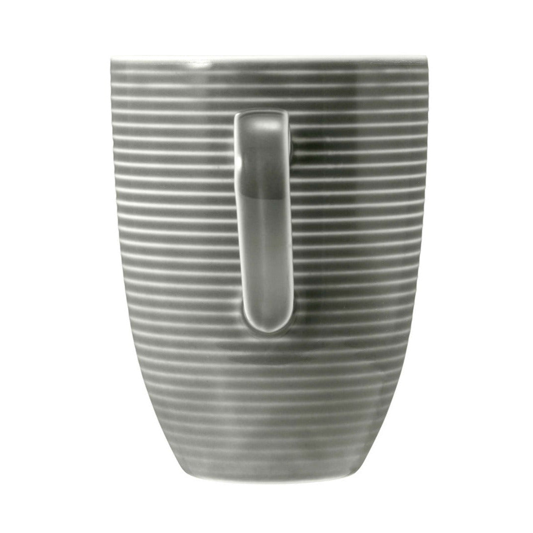 Porcelāna krūzes Seltmann Weiden Beat Color Glaze 350ml, 6 gab., pelēkas Porcelāna krūzes Seltmann Weiden Beat Color Glaze 350ml, 6 gab., pelēkas