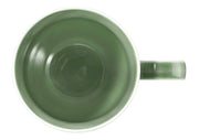 Porcelāna krūzes Seltmann Weiden Beat Color Glaze 350ml, 6 gab., zaļas