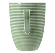Porcelāna krūzes Seltmann Weiden Beat Color Glaze 350ml, 6 gab., zaļas