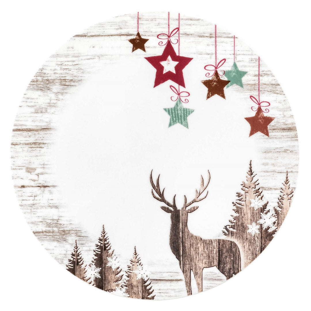 Brokastu šķīvis Seltmann Wieden Life Christmas 22.5cm porcelāna