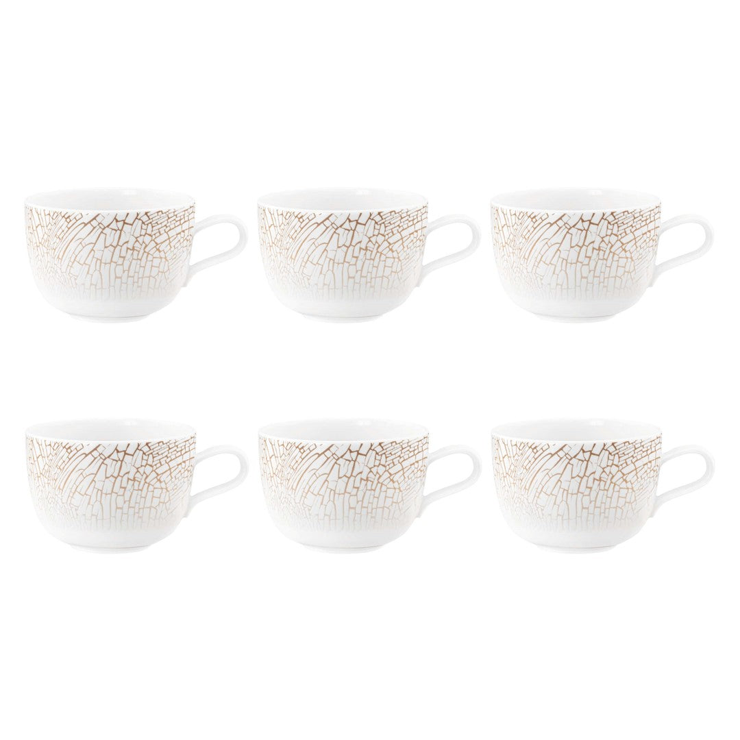 Kafijas tases Seltmann Weiden Liberty Krakelee 0.38l, 6 gab.