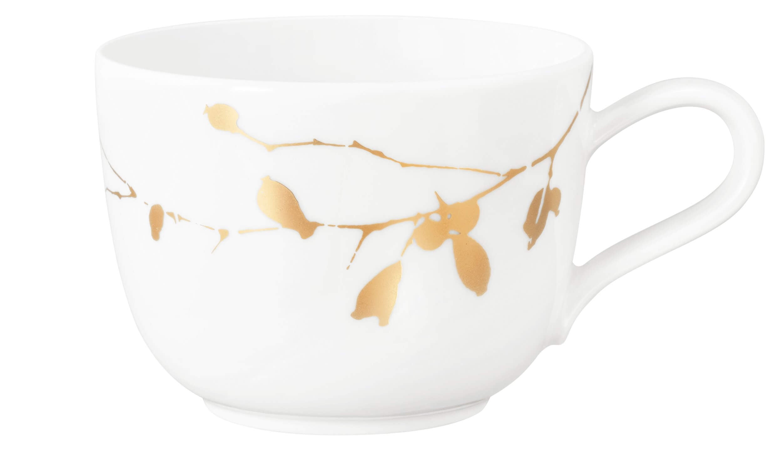 Porcelāna kafijas tases Seltmann Weiden Liberty Golden Rose Hip 0.26L, 6 gab.