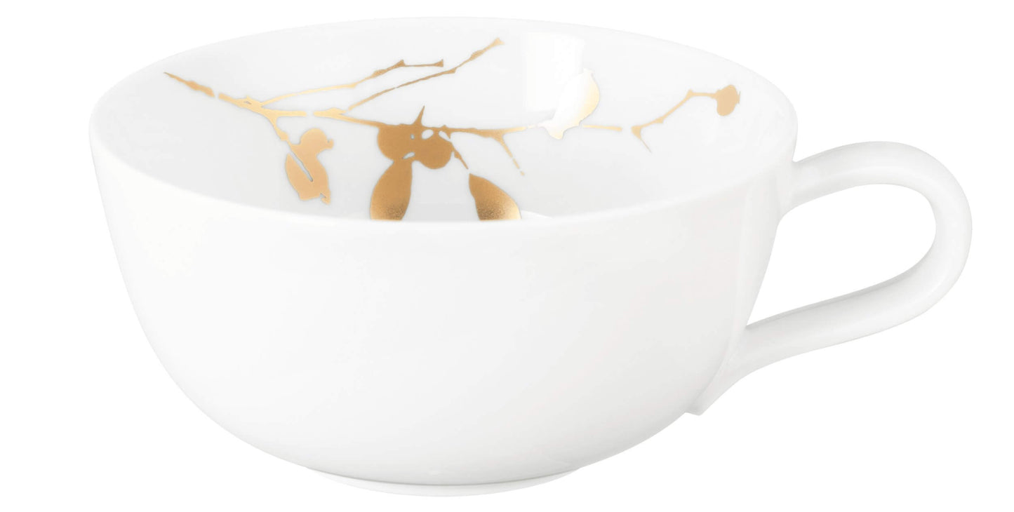 Porcelāna tējas tases Seltmann Weiden Liberty Golden Rose Hip 0.28L, 6 gab.