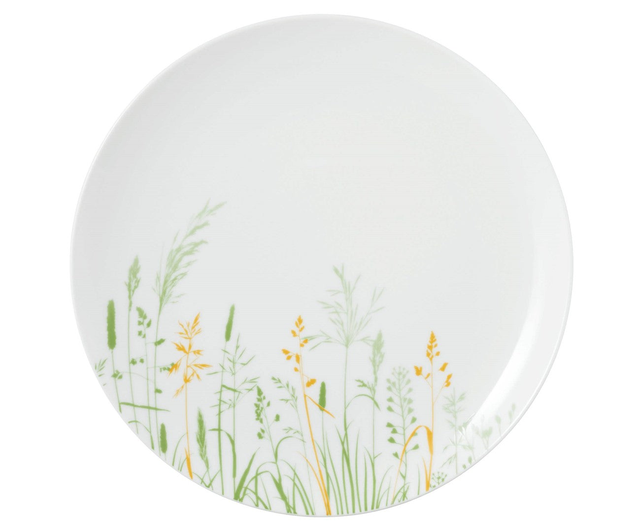 Porcelāna šķīvis Seltmann Weiden Liberty Meadow Grasses Green 22.5cm, 6gab.