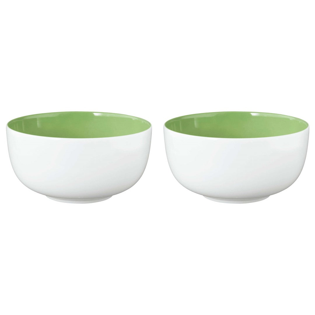 Porcelāna bļodas Seltmann Weiden Liberty Meadow Grasses 17.5cm, 2gab., zaļas