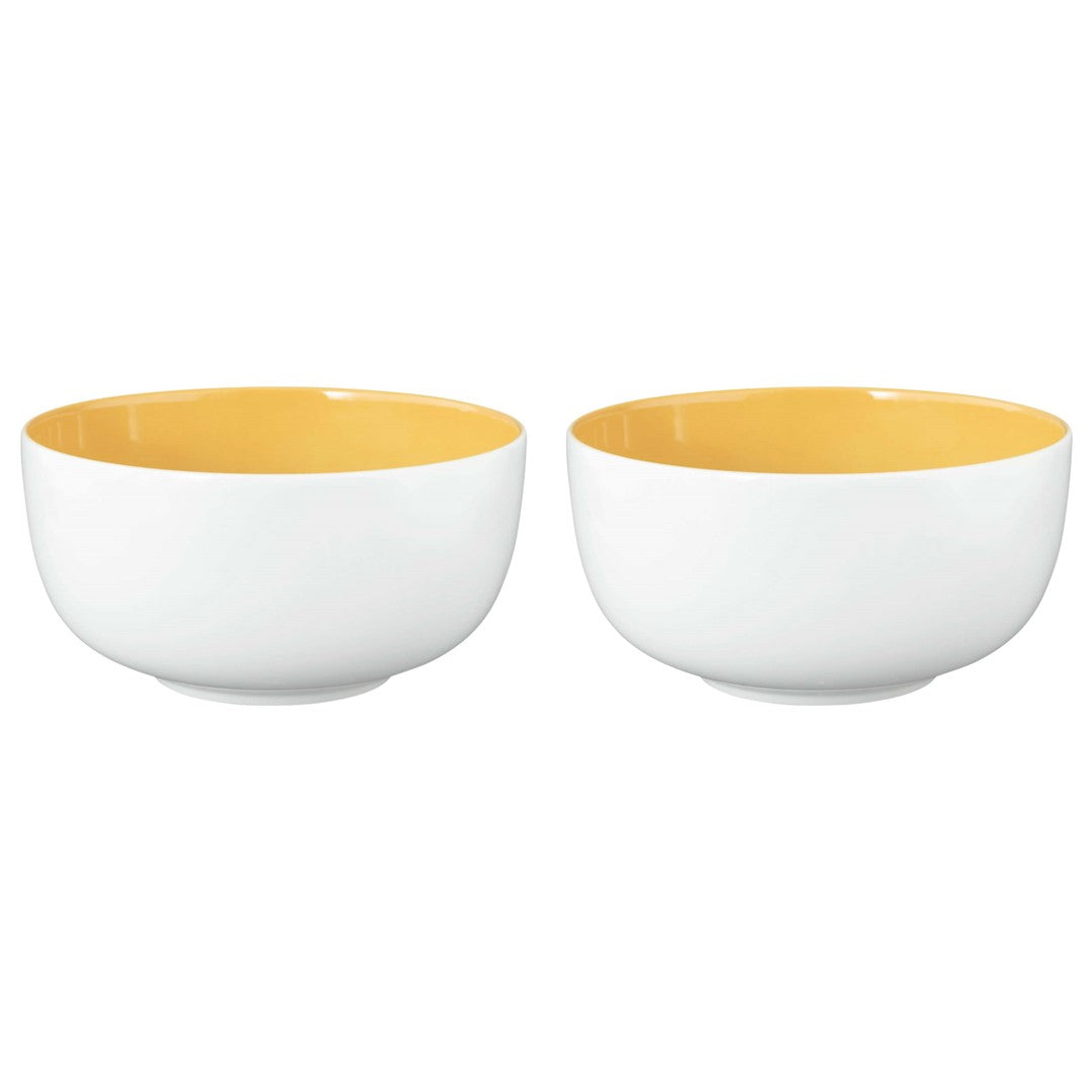 Porcelāna bļodas Seltmann Weiden Liberty Meadow Grasses 17.5cm, 2gab., dzeltenas