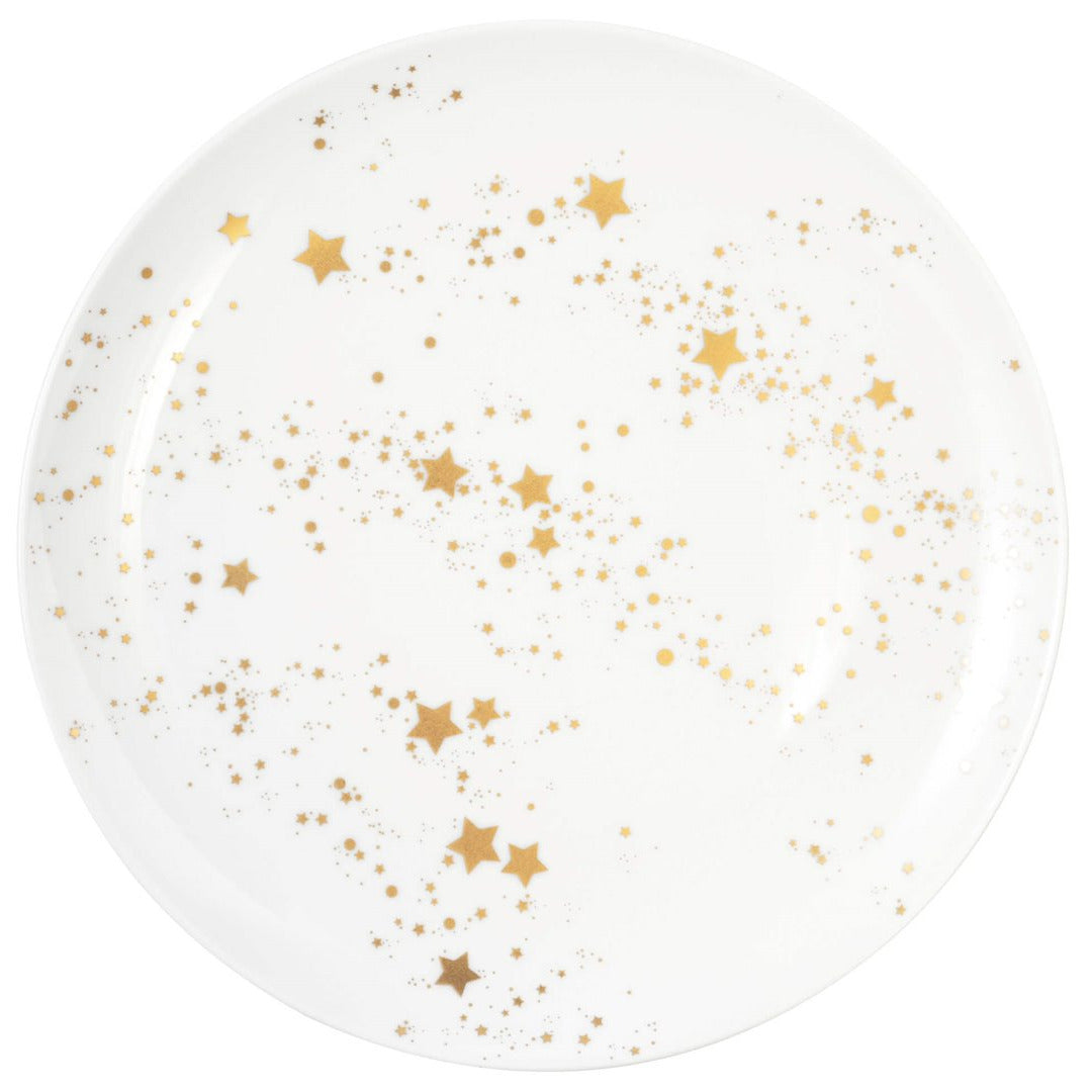 Brokastu šķīvis 22.5cm Seltmann Weiden Liberty Golden Stars porcelāna