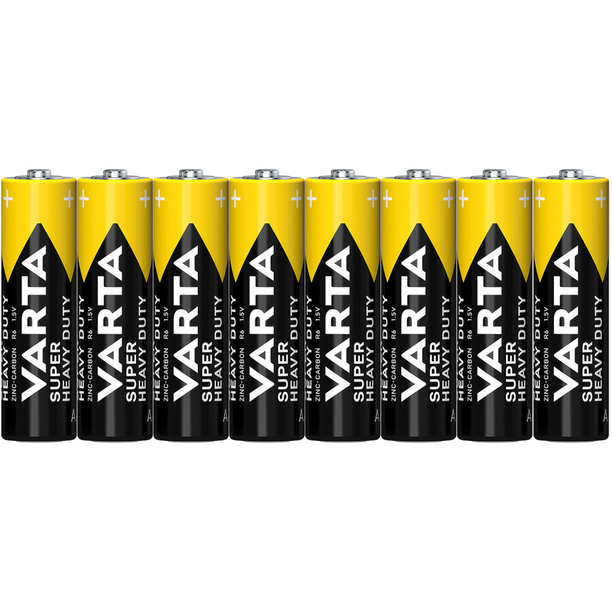 Baterijas AA VARTA Super Heavy Duty 1.5V, 8gab., plēvē