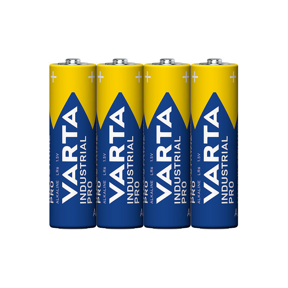 Baterijas VARTA Industrial PRO AA, 4gb. plēvē