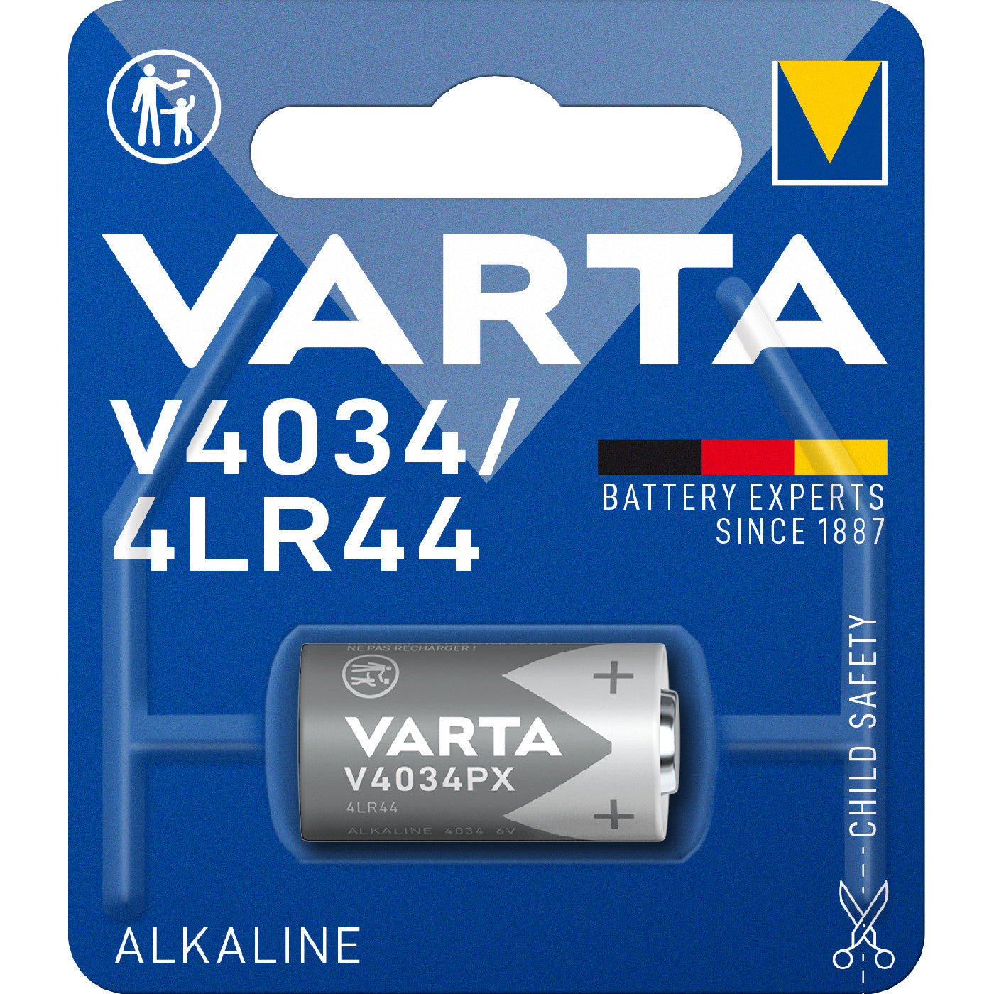 Baterija VARTA Alkaline Special V4034/4LR44 6V