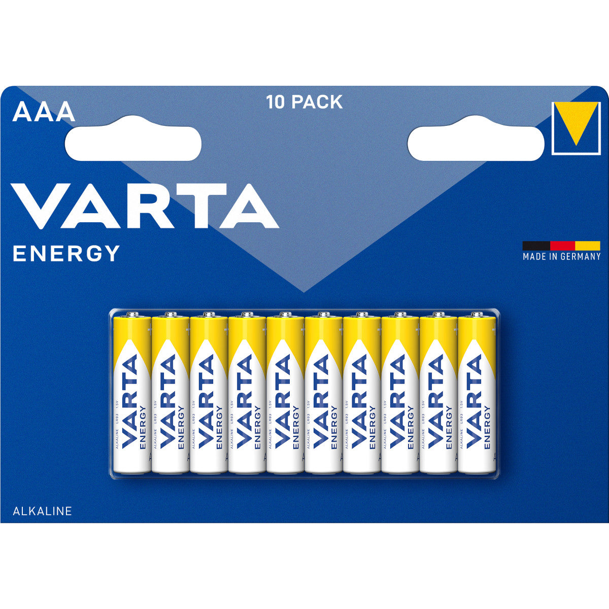 Baterijas VARTA Energy Alkaline AAA, 04103, 10gb.