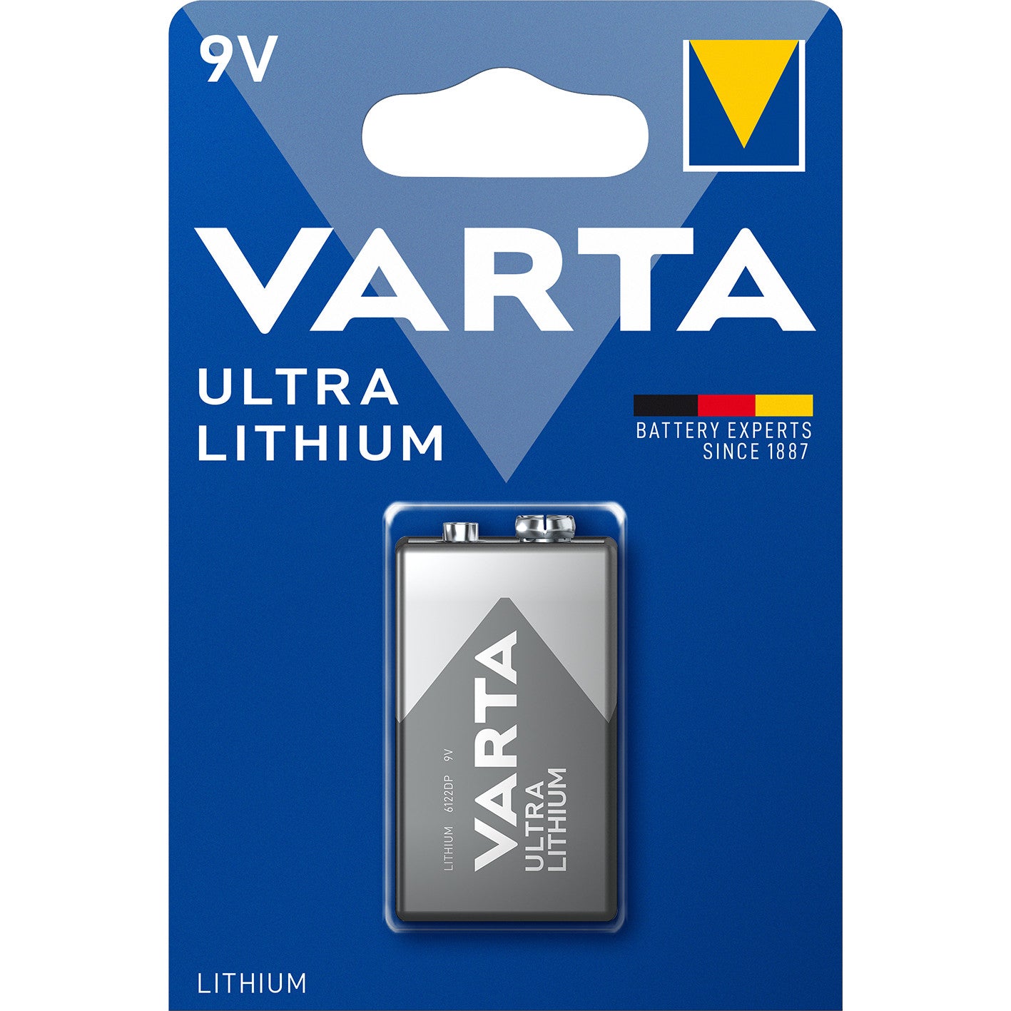 Baterija krona 9V VARTA Ultra Lithium