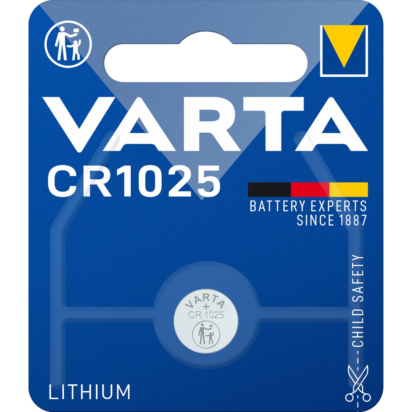 Litija baterija CR1025 3V VARTA Lithium