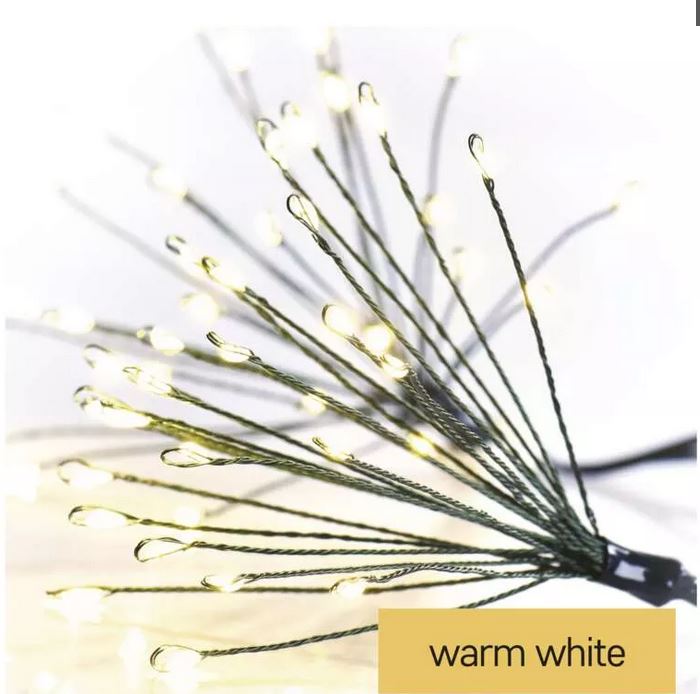 Virtene Ziemassvētku 300LED nano salūts WW IP44 5.2m EMOS D3AW10 Virtene Ziemassvētku 300LED nano salūts WW IP44 5.2m EMOS D3AW10