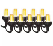 Gaismas virtene 4.5m Party 10LED 5W IP44 EMOS Vintage