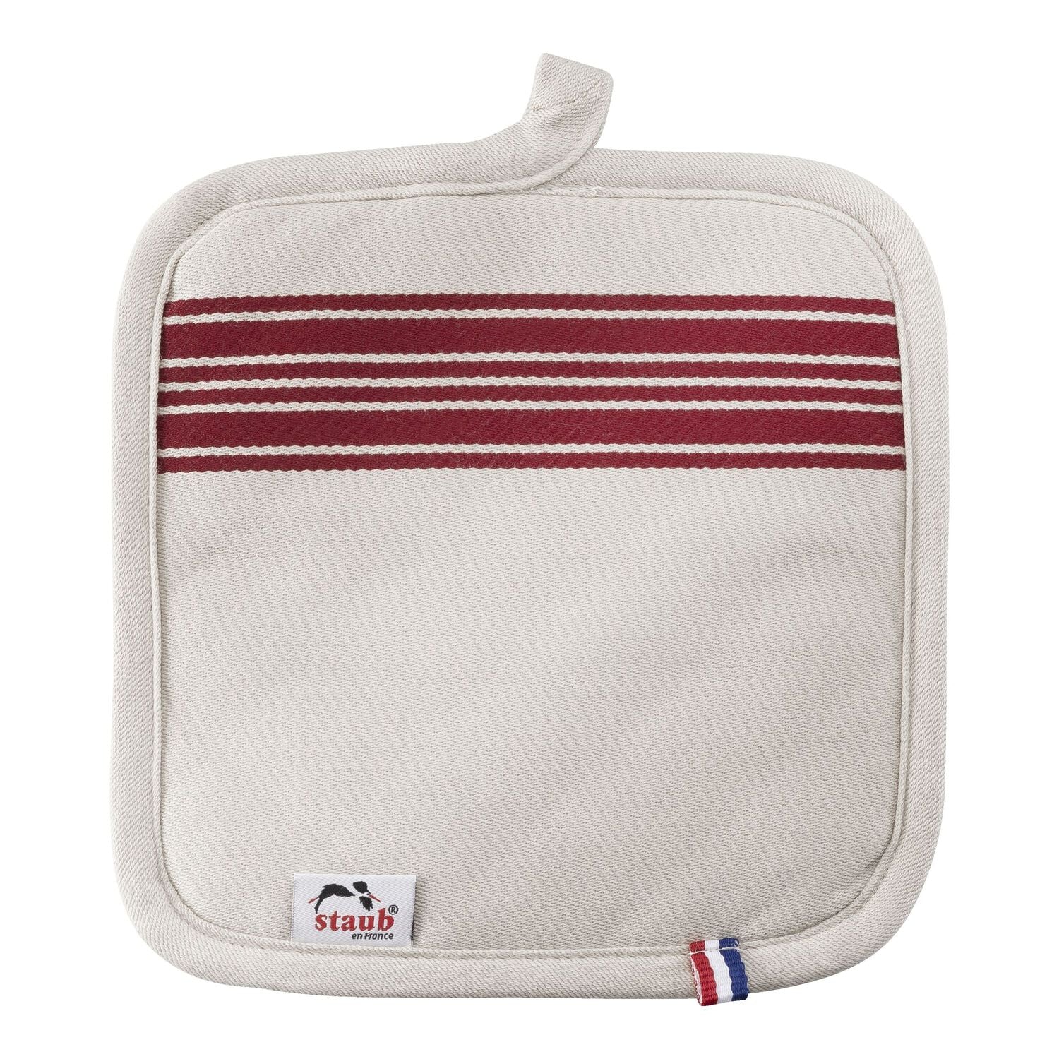 Kokvilnas katlu turētājs Staub French Line 21 x 21cm, 2gab.