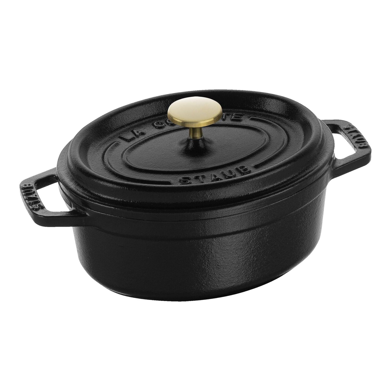 Ovāls emaljēts čuguna katls 15cm STAUB La Cocotte 600ml