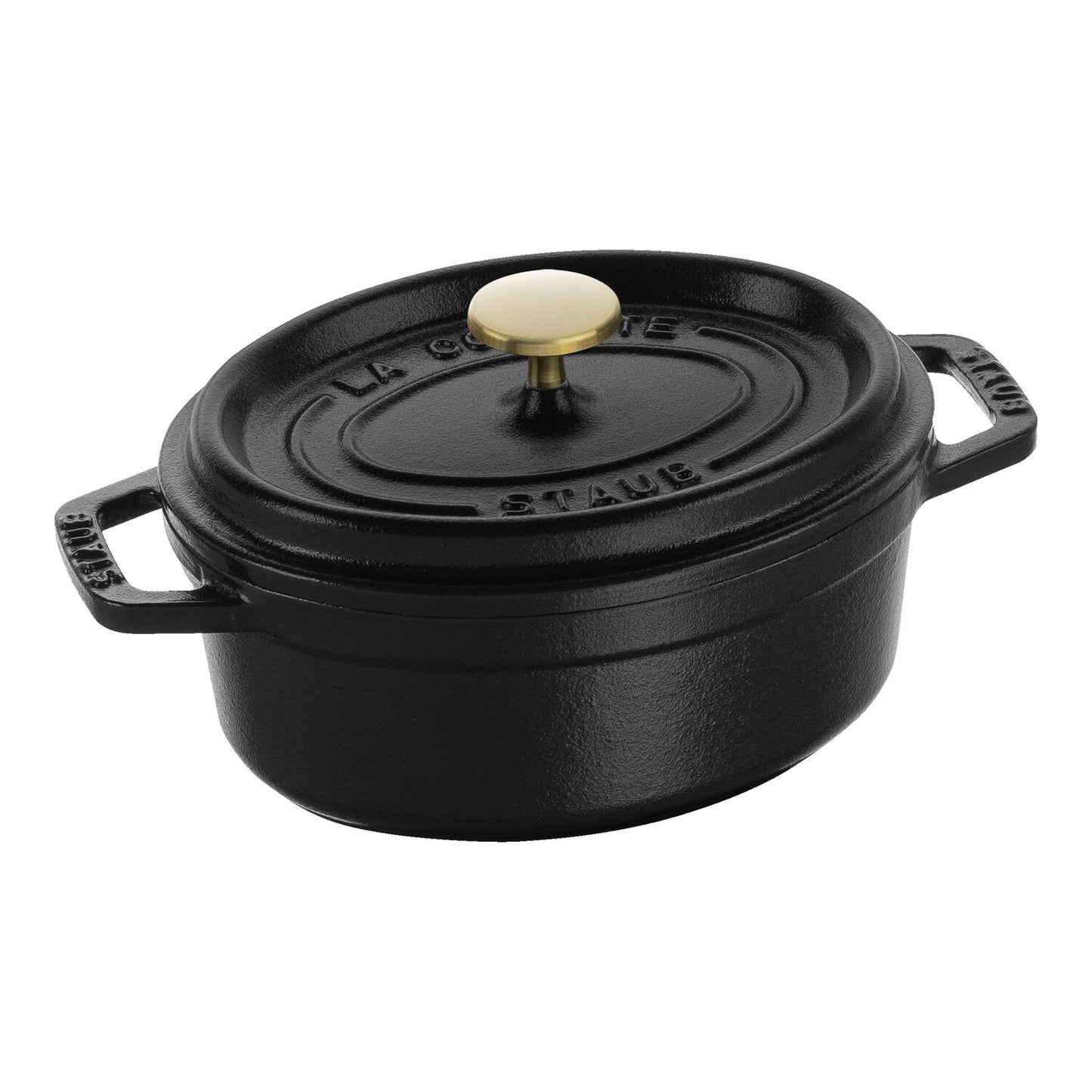 Ovāls emaljēts čuguna katls 15cm STAUB La Cocotte 600ml Ovāls emaljēts čuguna katls 15cm STAUB La Cocotte 600ml