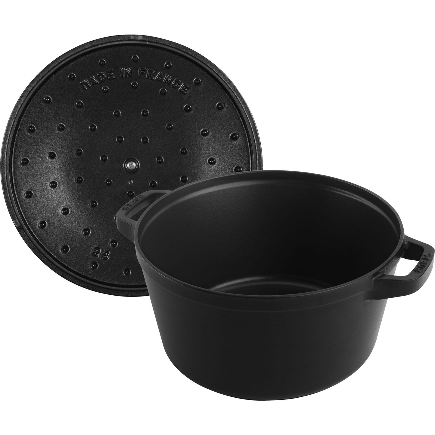 Čuguna katla un pannas komplekts Staub Stackable 24cm, 3pr.