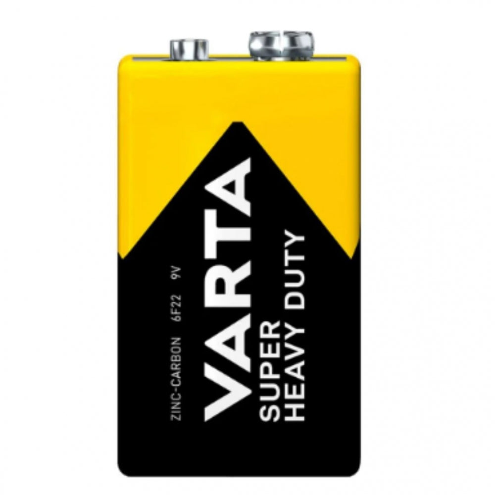 Baterija krona VARTA Super Heavy Duty 9V, 1gb. plēvē