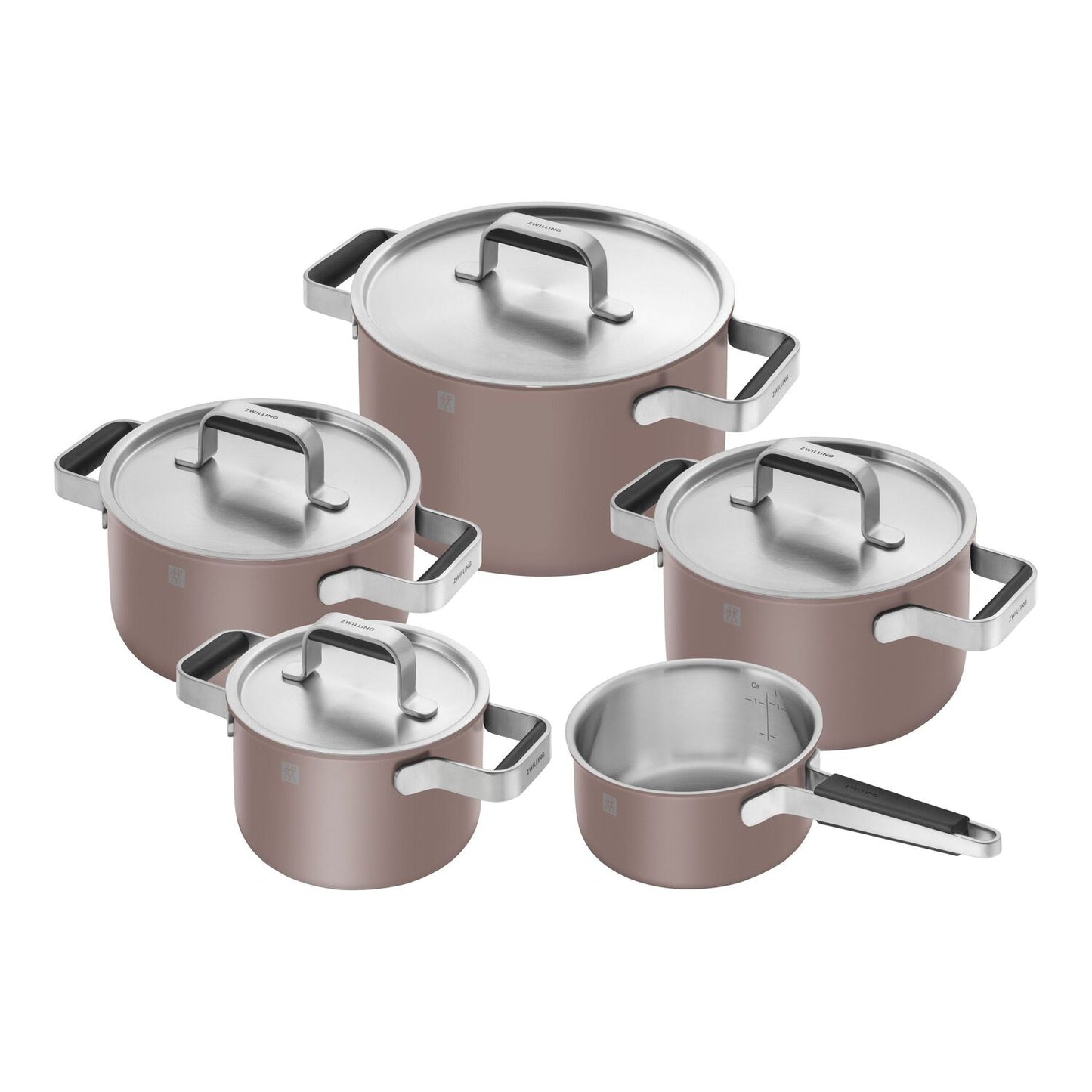 Indukcijas katlu komplekts ZWILLING Pure, 5gab. Indukcijas katlu komplekts ZWILLING Pure, 5gab.