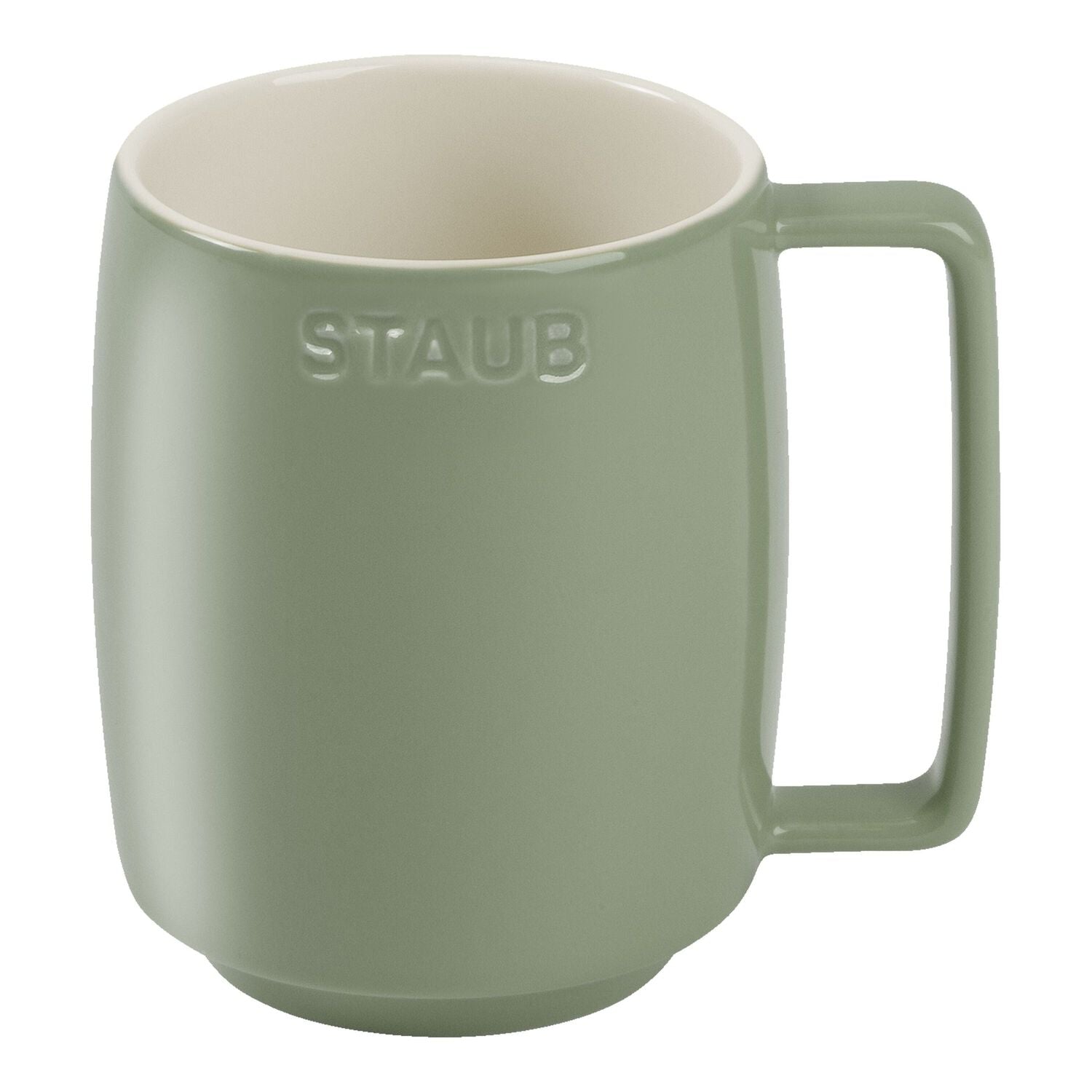 Keramikas krūze STAUB Ceramique 475ml eikalpitu zaļa